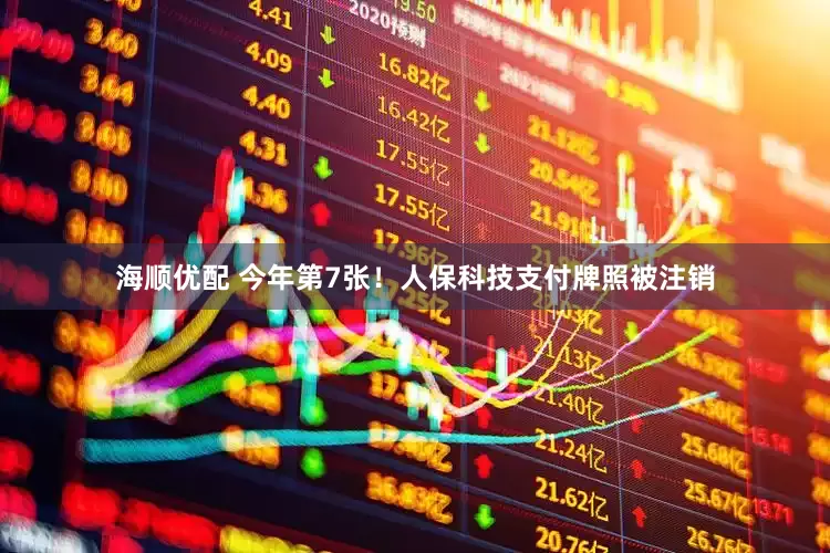 海顺优配 今年第7张！人保科技支付牌照被注销